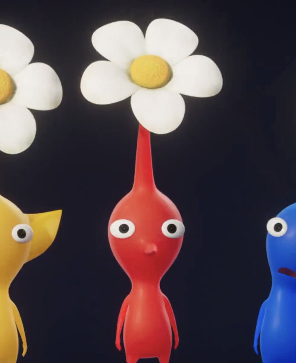 Look at all the Mario characte— PIKMIN?!