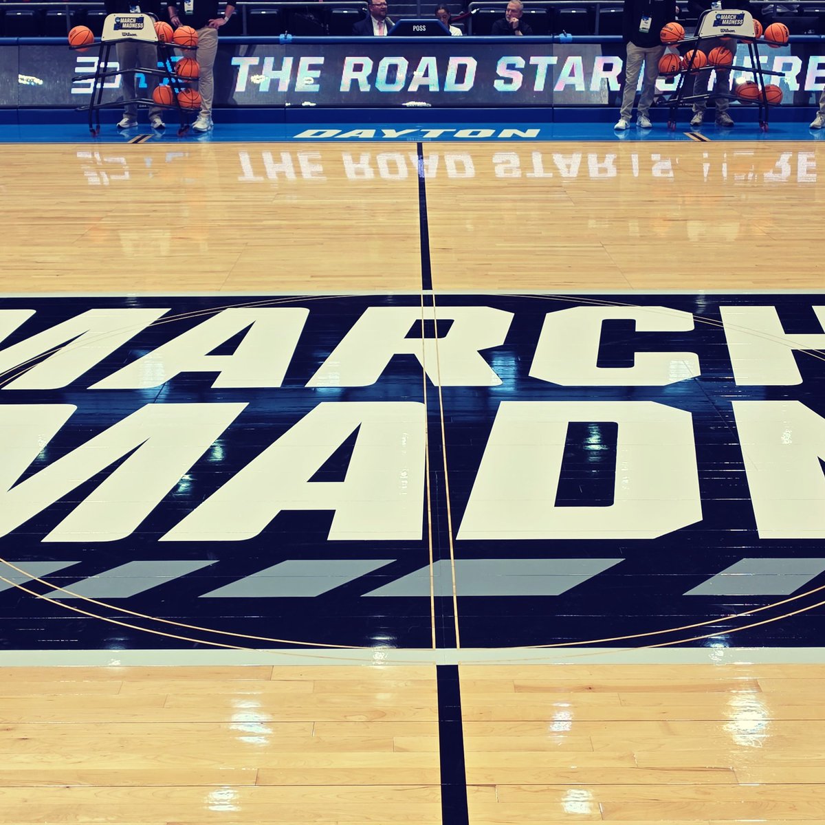 CDOG_9's tweet photo. .@MiamiOH_BBall vs SMU tomorrow night in the First 4. March Madness time! https://t.co/FdAJNou03w