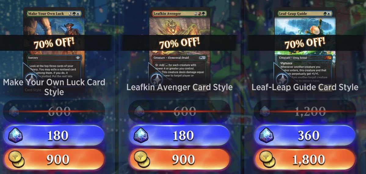 MTG Arena Daily Deals tweet media