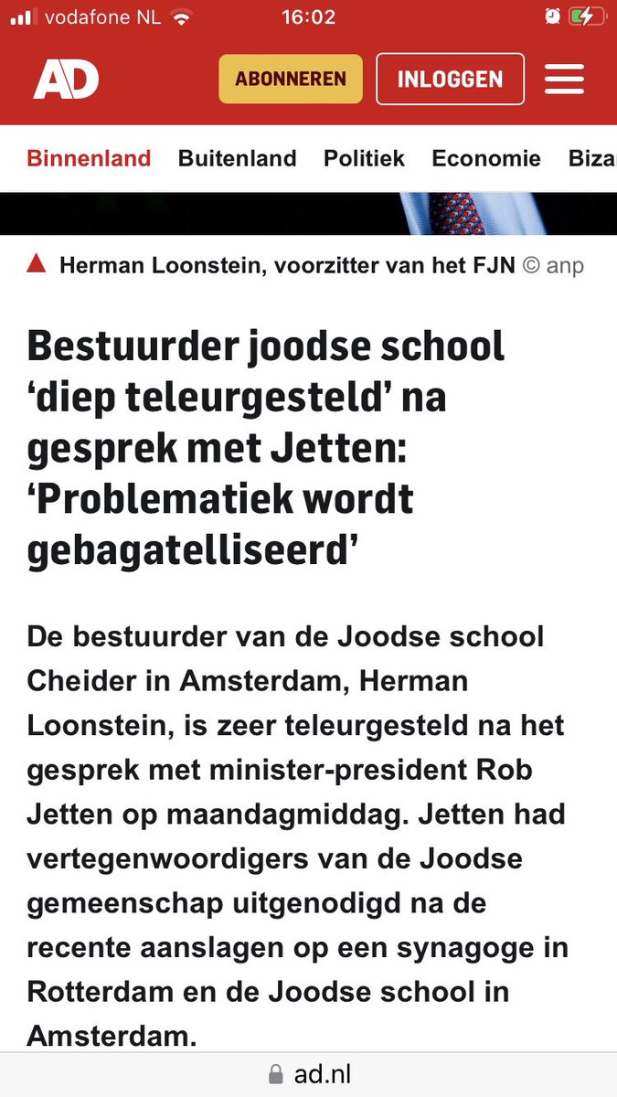 Hou toch op Jetten!

Jij bagatelliseert antisemitisme ook.

 #Jinek