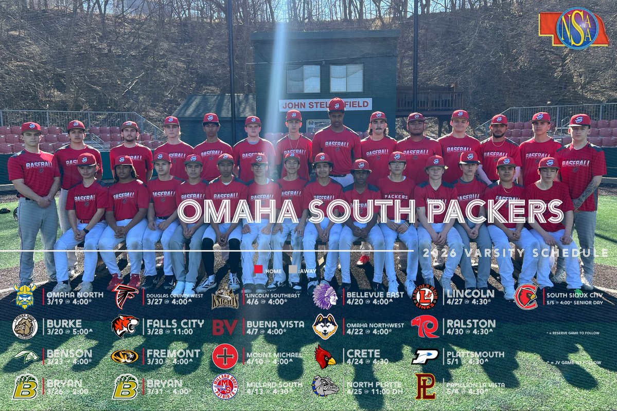 Omaha South High Baseball tweet media