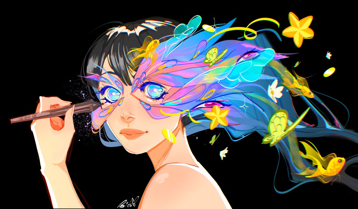 Bits (Pink Through the Night on WEBTOON ORIGINALS) tweet media