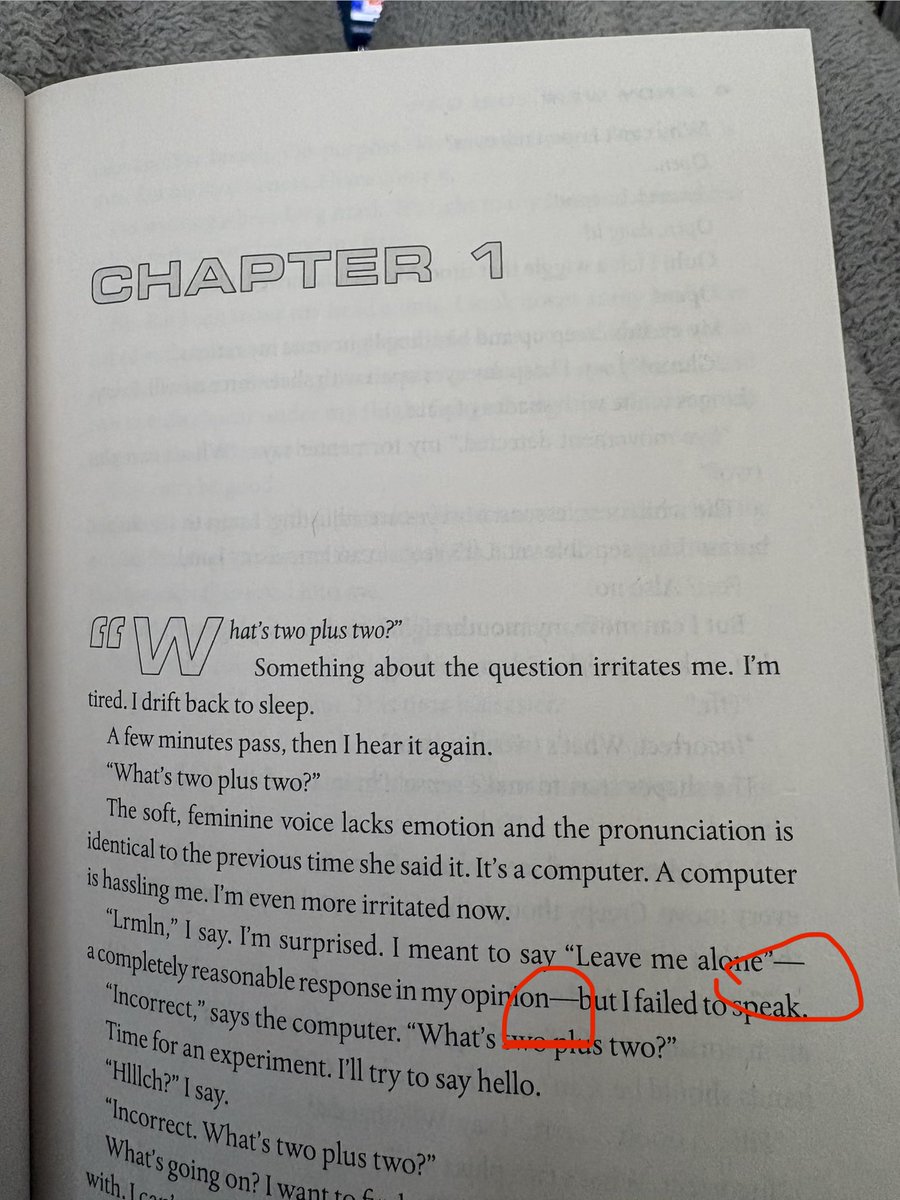 Decide to read a book for the first time since middle school and they chat gpt’d the whole thing im sick