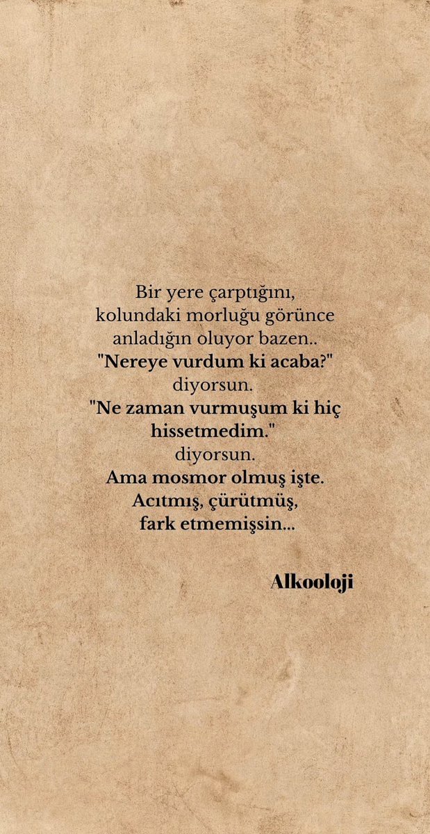 dikkatmedya's tweet photo. Acıtmış, çürütmüş, fark etmemişsin… https://t.co/2ETBWCo5RB
