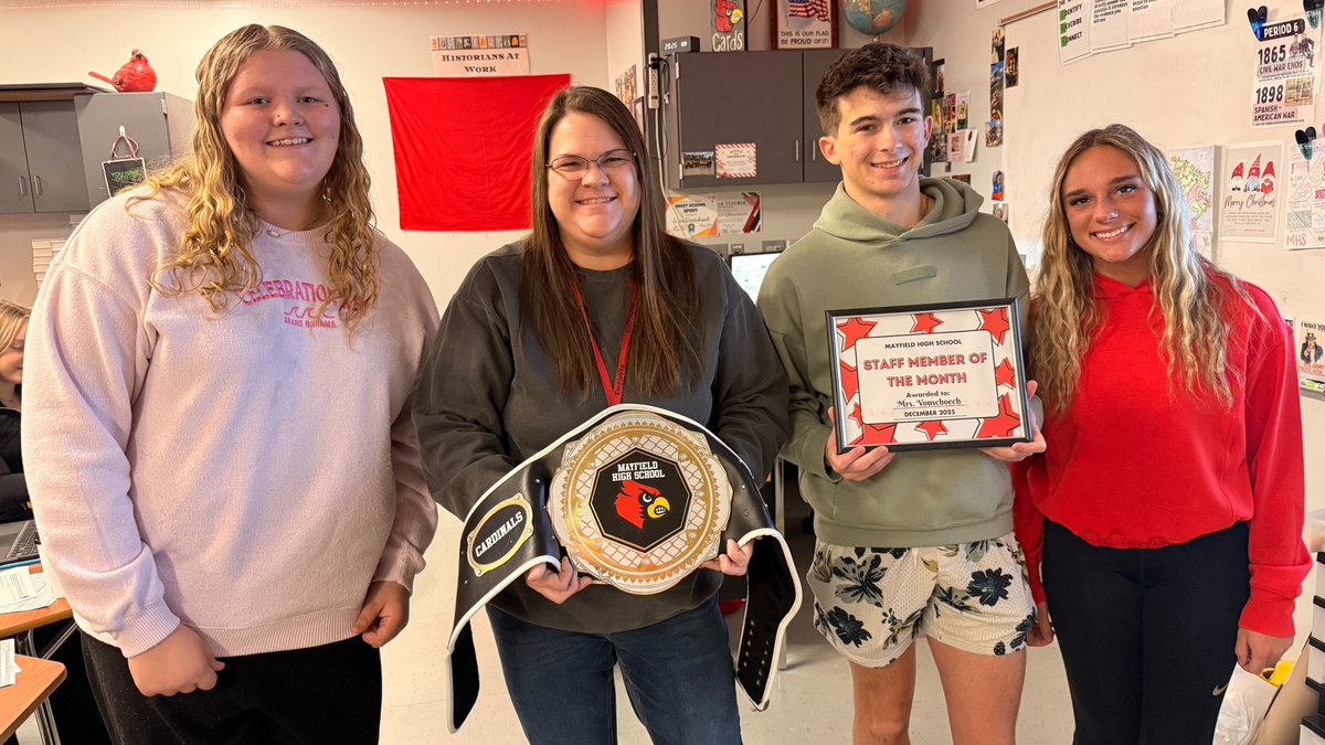 Mayfield High School tweet media