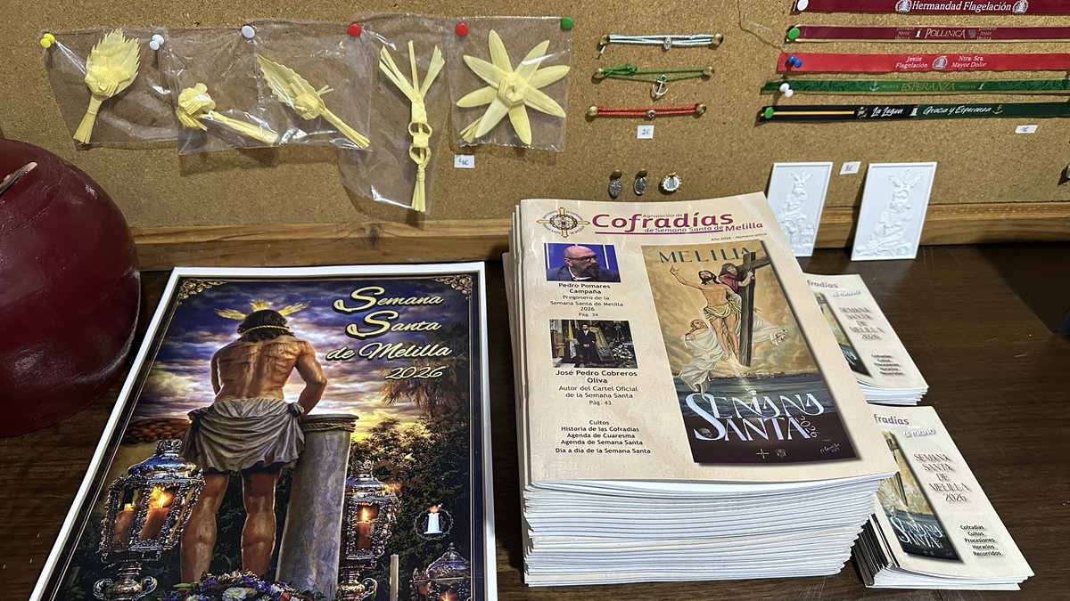REVISTAS DE COFRADIAS I Ya están disponibles para nuestros hermanos y fieles la revista de la agrupación de cofradías de la Semana Santa 2026.