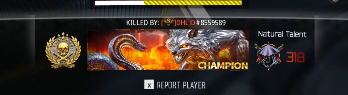 DuttyMush's tweet photo. @CallofDutyCM @RavenSoftware don't be letting people level 300+ get away with this in Black Ops Royale https://t.co/D2lYd9dKcr