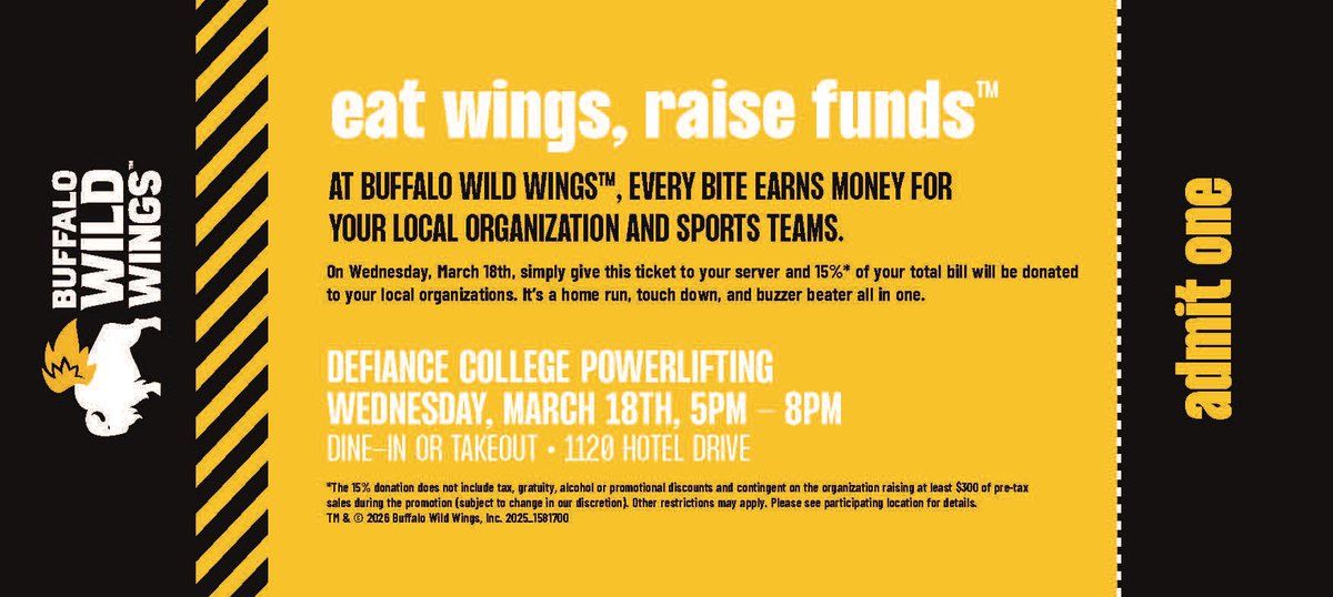 Defiance College Powerlifting tweet media