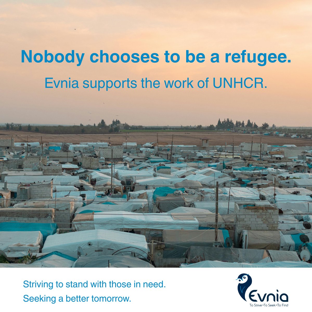 UNCHR works relentlessly to ensure that every person who is forced to flee their home due to war is protected and receives help to rebuild their lives with safety and dignity. 

Join us in seeking a better tomorrow. 
Support UNCHR today.
 
lnkd.in/d9ekqBwy