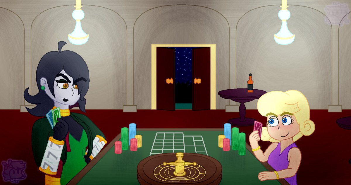 Endermen2952's tweet photo. She may know her luck at the casino... but can she challenge mothers luck?

A special birthday gift to @MFiregoz ! https://t.co/cBSiwiU1V9