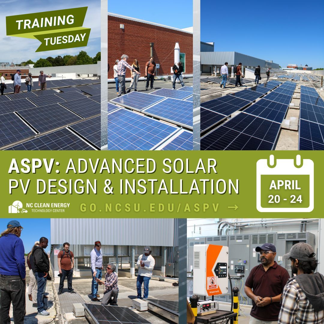 NC CleanTech Center tweet media