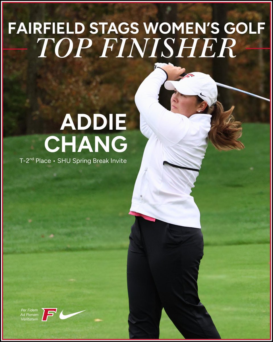 Fairfield Stags Golf tweet media