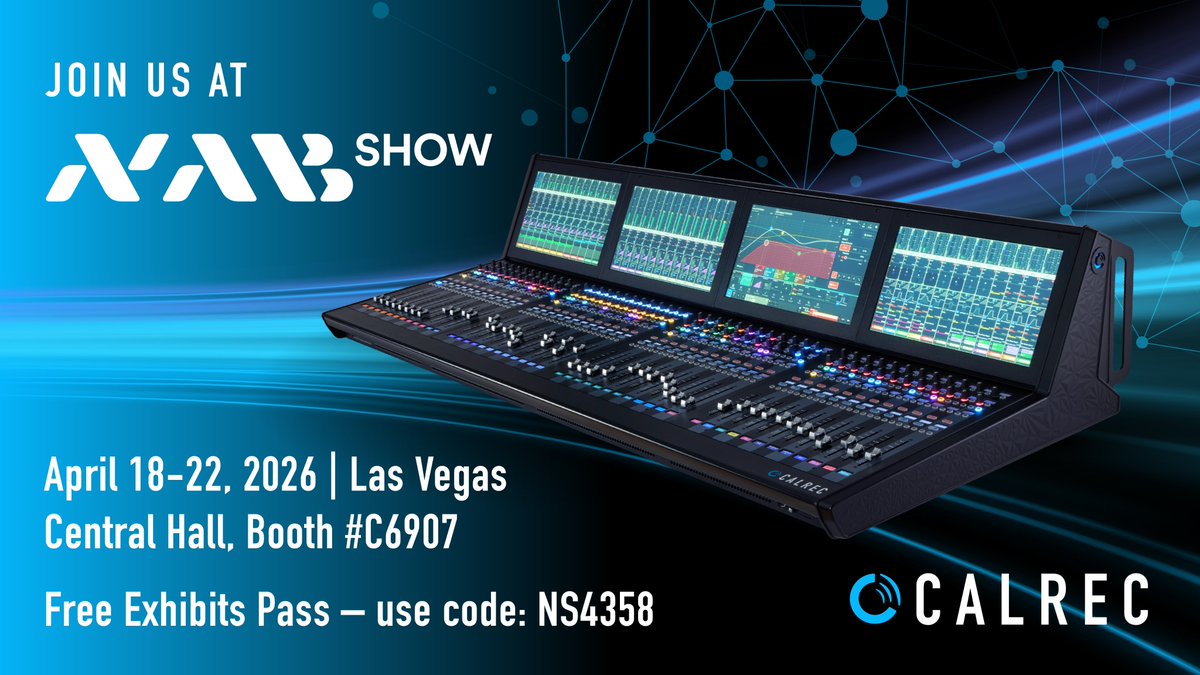 Calrec Audio tweet media