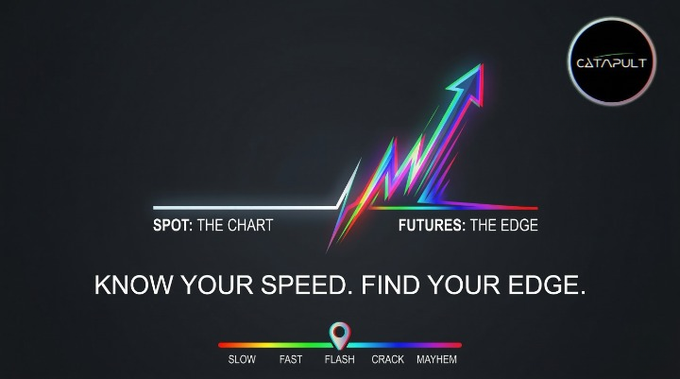 Kazee0129's tweet photo. Spot is for the chart, futures is for the edge
@letsCatapult
 is where traders are going when the real move starts.
Many coins already behave like futures markets, fast swings, sharp spikes, and momentum bursts. https://t.co/xeFYlS0CNP