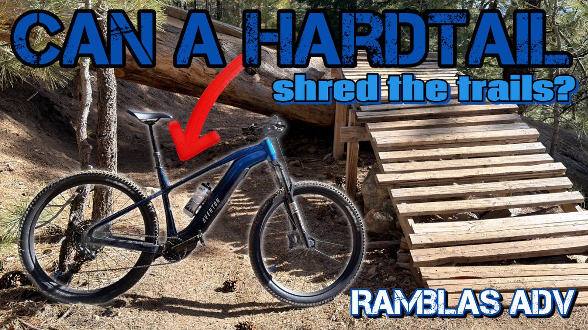 calidomestique's tweet image. Hardtail or full suspension… what actually shreds? 🤔

Took the Aventon Ramblas ADV up Mt Pinos and dropped into real singletrack to find out.

Spoiler: this thing rips harder than expected ⚡️

🎥 Watch here: youtu.be/r3--JjBQOb0?si…

#MTB #Hardtail #eMTB #MountainBiking #aventon