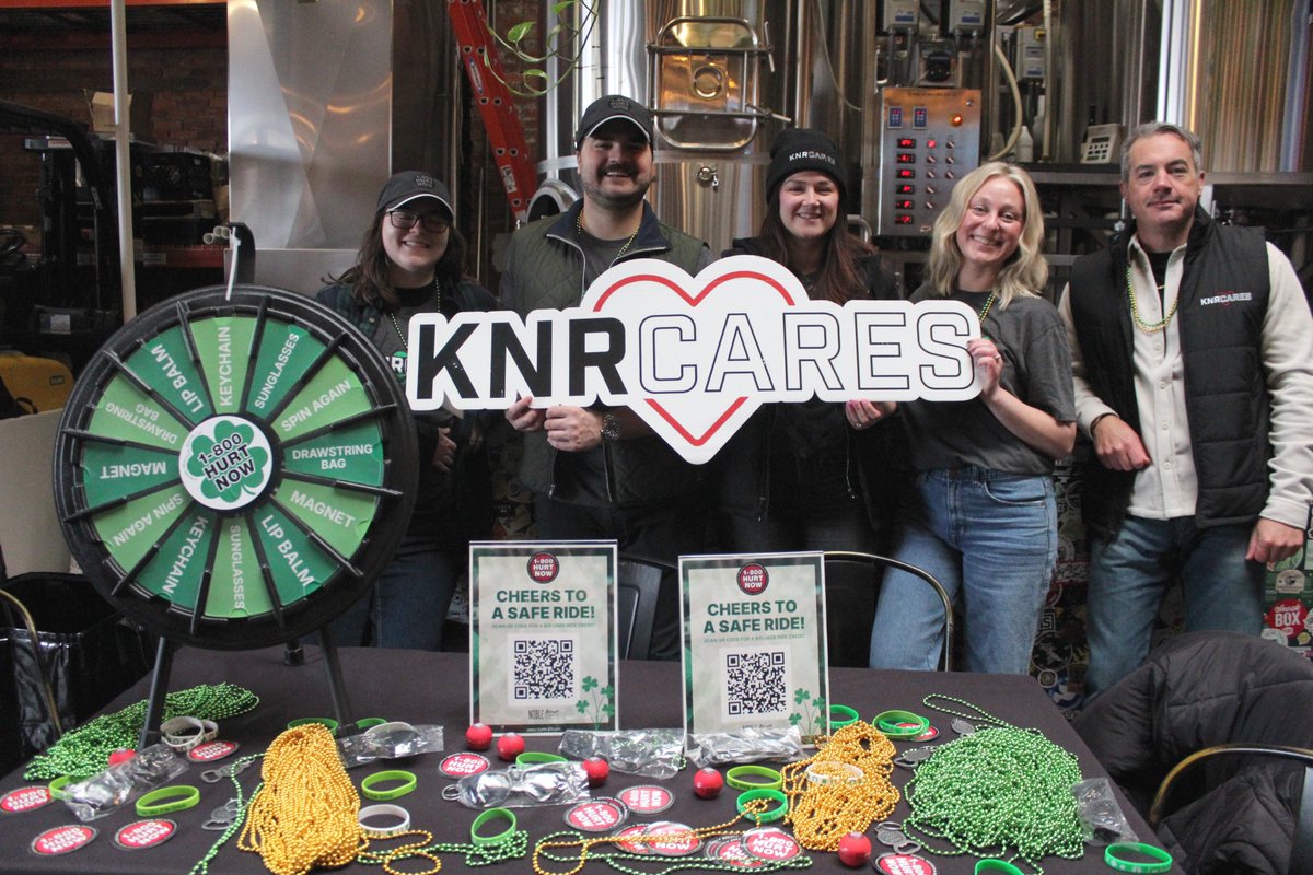 Spreading luck and safety this St. Patrick's Day was a blast! Big thanks to Noble Beast Brewing Company for partnering with us. Together, our team, led by Senior Partner Josh Angelotta, handed out 100 Uber gift cards to help revelers get home safely.  At KNR, we don't just talk