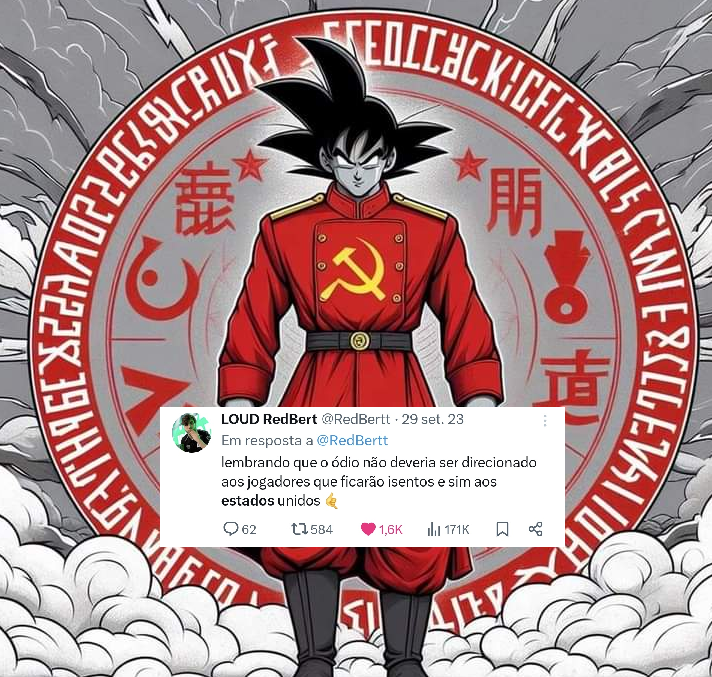 Redbert A LCS 🇺🇸 não esperava que depois da Americas Cup o final boss do Brasil ...