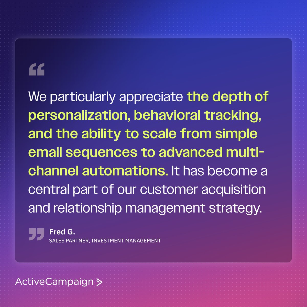 ActiveCampaign tweet media