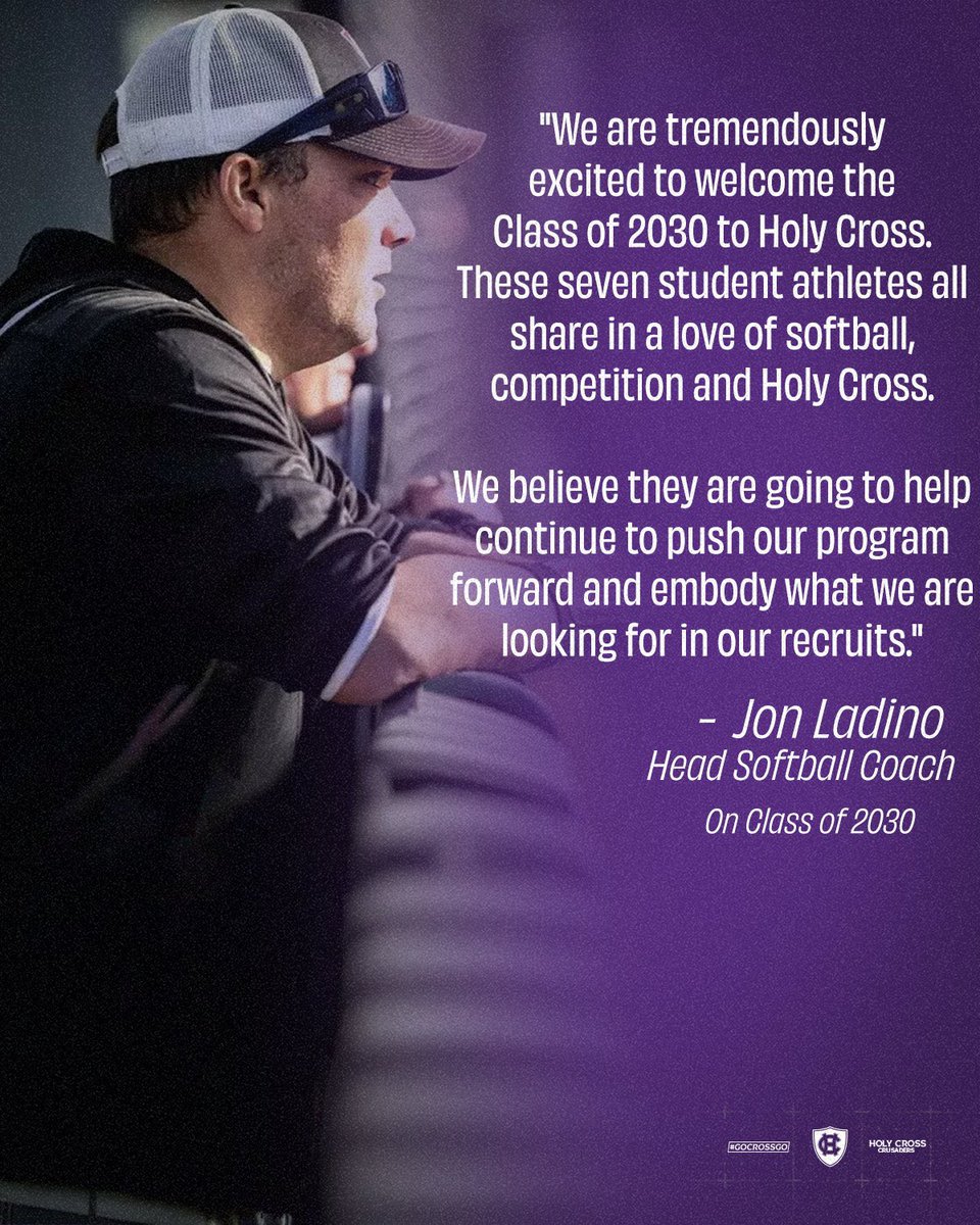 Holy Cross Softball tweet media