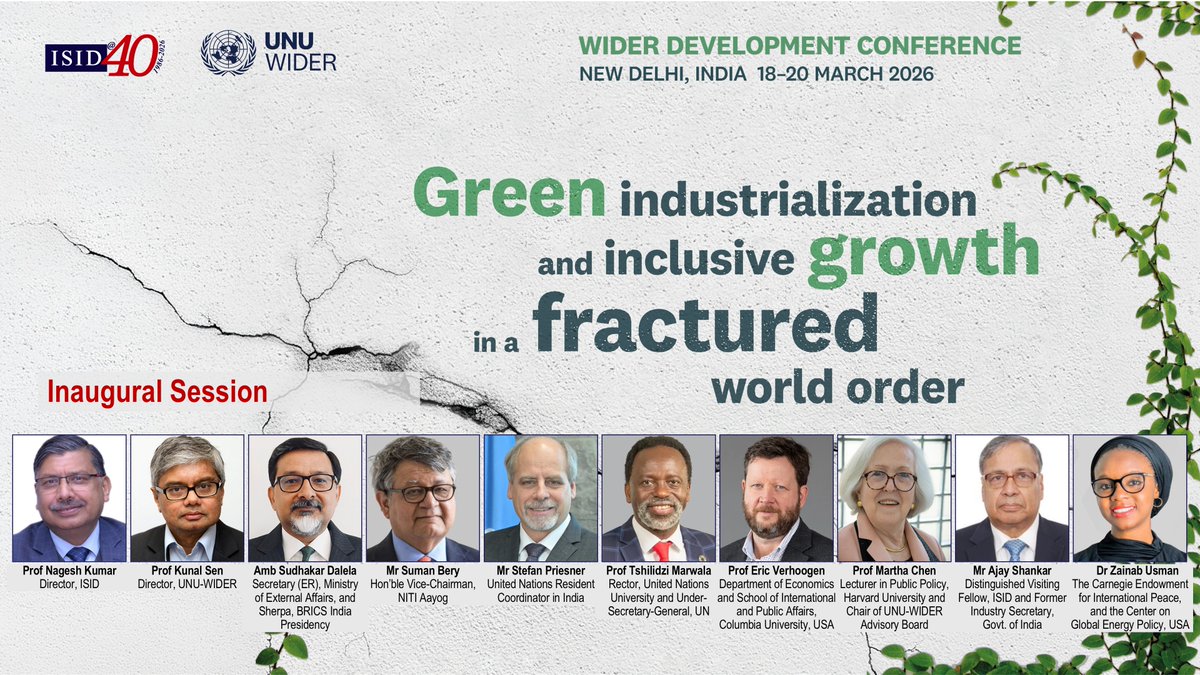 Institute for Studies in Industrial Development tweet media