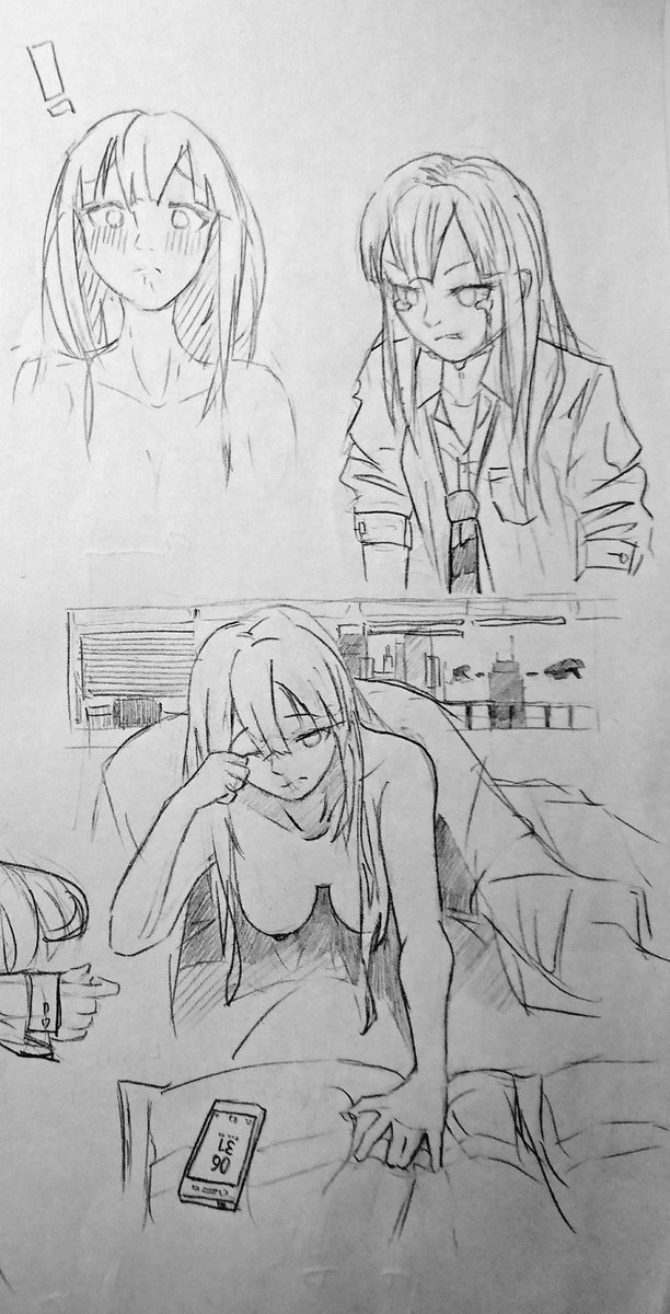 Camera_05's tweet photo. Old sketch.
I really like draw Loyal as a sleeping beauty. 

#OC #NSFW https://t.co/yPGJRDHNQ2