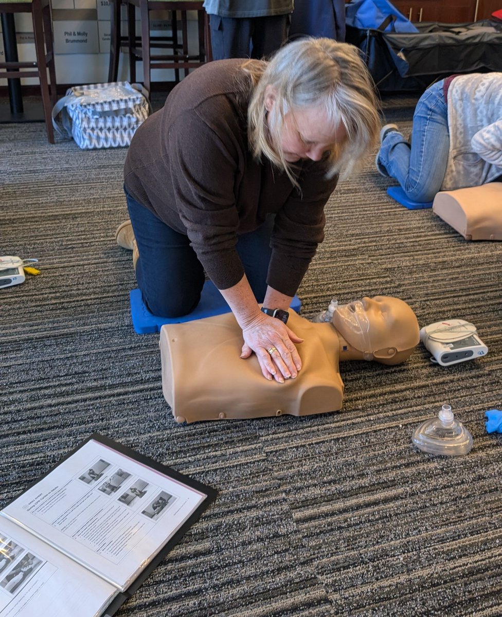 PSWpharmacists's tweet image. PSW staff spent today getting CPR certified with the Red Cross ❤️
Preparedness matters.
#PSWTeam #CPRTraining