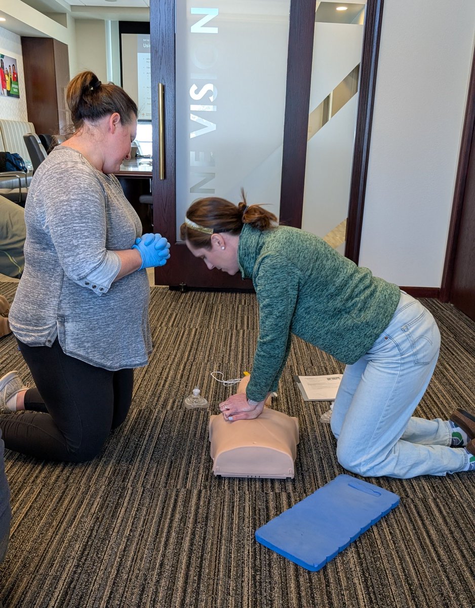 PSWpharmacists's tweet image. PSW staff spent today getting CPR certified with the Red Cross ❤️
Preparedness matters.
#PSWTeam #CPRTraining