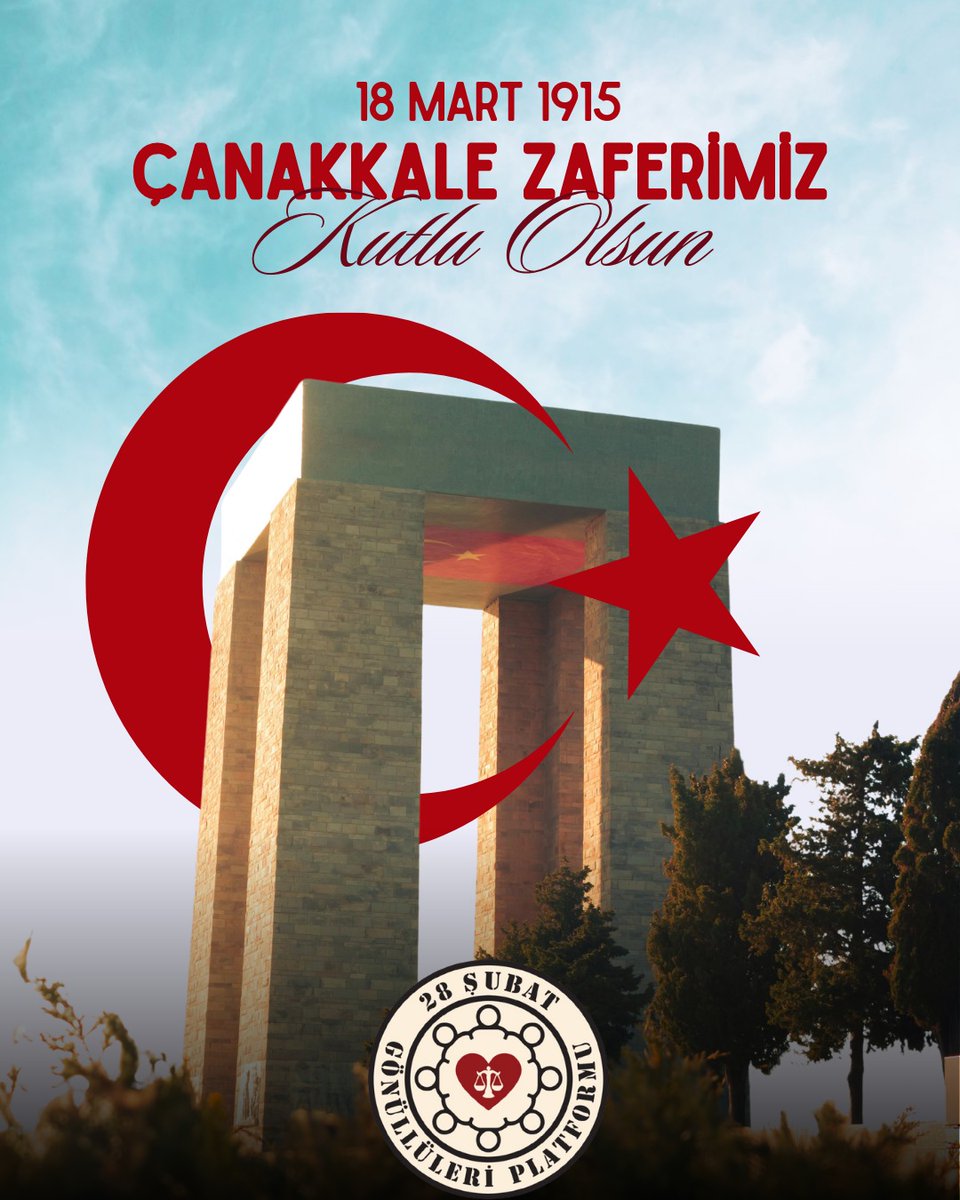 "Ey şehîd oğlu şehîd, isteme benden makber;
Sana âgûşunu açmış duruyor Peygamber."

Çanakkale Zaferi ve Şehitleri Anma Günü’nü 111’inci yılında gurur ve heyecanla yaşıyor, Çanakkale destanımızın bütün kahramanlarını rahmet, tazim ve hürmetle yâd ediyoruz.
Makamları ve mekânları