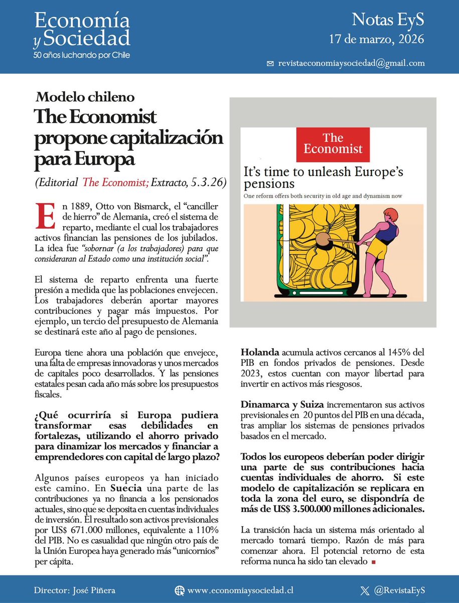 Economía y Sociedad tweet media