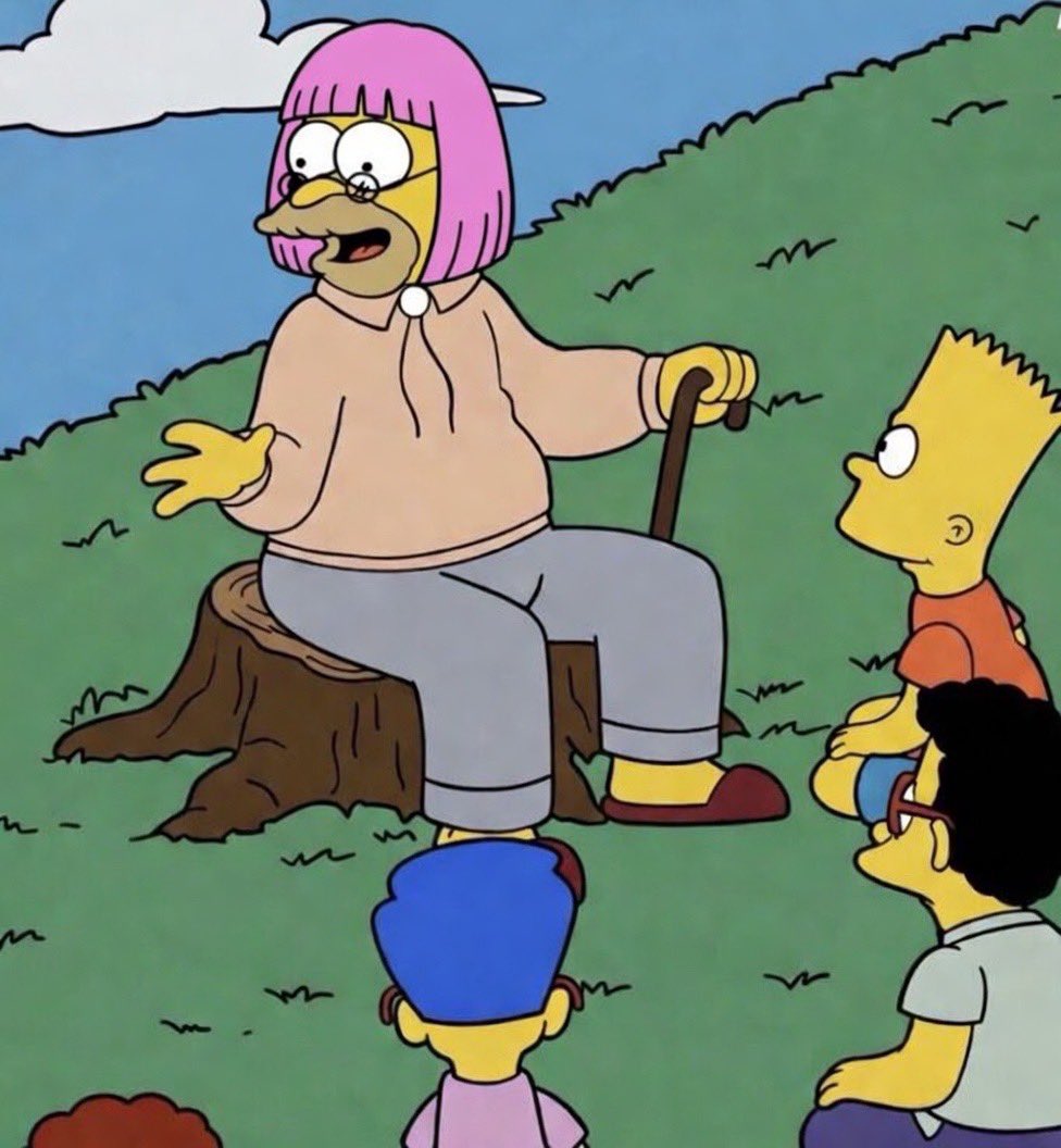 All she said was, "lying on her dead mama" but the internet had the comprehension skills of a 3 year old, so they chose to ignore the words of the wise.