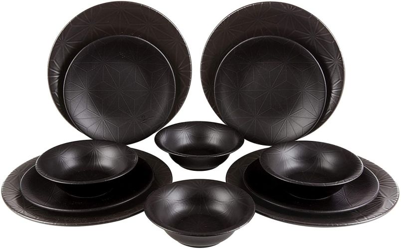 pinchoftyme's tweet image. Dine in style 🍽️✨
 Fulya 12-Pc Dinnerware Set (Service for 4) — modern, durable &amp;amp; perfect for everyday meals.
👉 pinchoftyme.com/fulya-12-piece…
#Dinnerware #TableSetting #HomeDining #PinchOfTyme