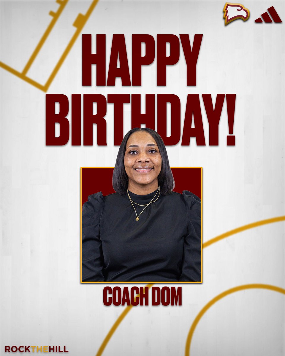 WinthropWBB's tweet photo. Join us in wishing Coach Dom a very happy birthday!!๐๐
#ROCKtheHILL #Everstand #Grit #Toughness https://t.co/1i6EltePaj