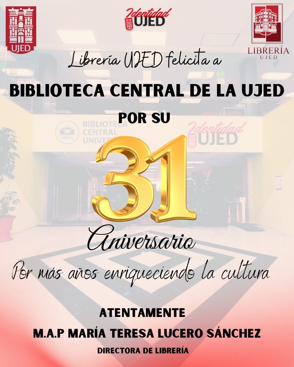 LIBRERIA UJED📕 tweet media
