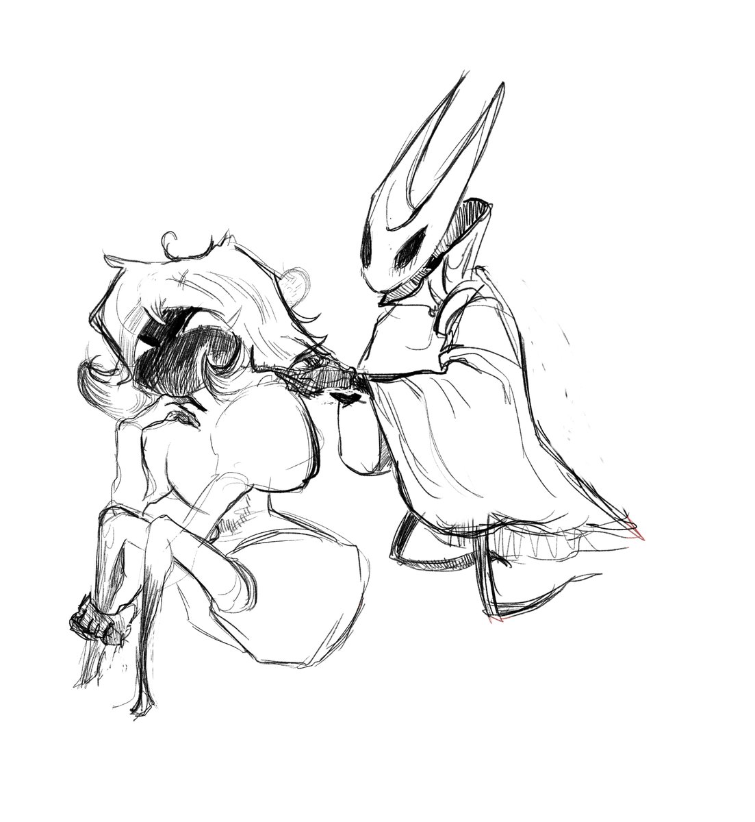 nightfisher_'s tweet photo. hairbrush day doodle #lacenet https://t.co/KqMtn96THj