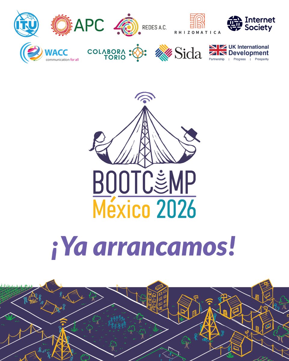 redesac_mx's tweet image. ¡Ya arrancamos el #Bootcamp2026!
Les damos la bienvenida a las y los comunidades que forman parte del Programa de Formación de Gestores de Redes #TIC en Comunidades Rurales, Remotas e Indígenas de América Latina 2025-2026.