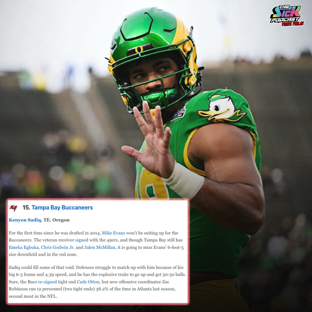 The Sick Podcast - Pirate Parlay tweet media