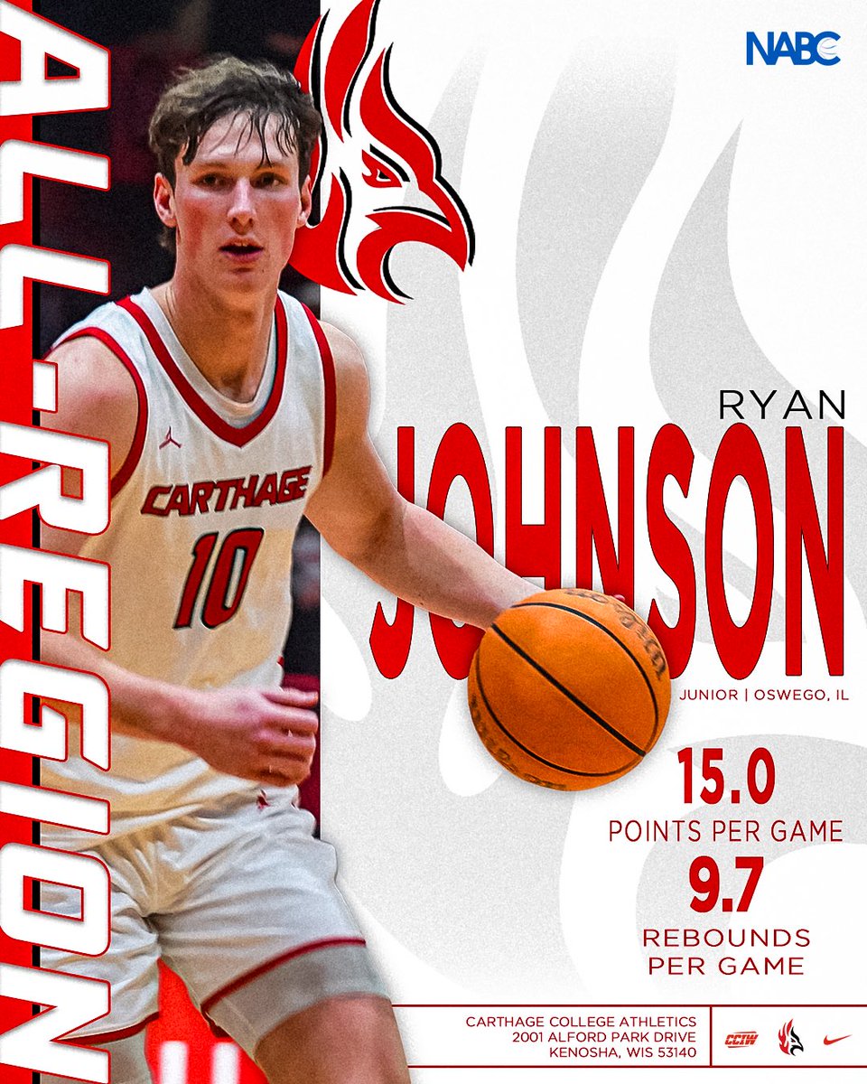 Carthage Men's Basketball tweet media