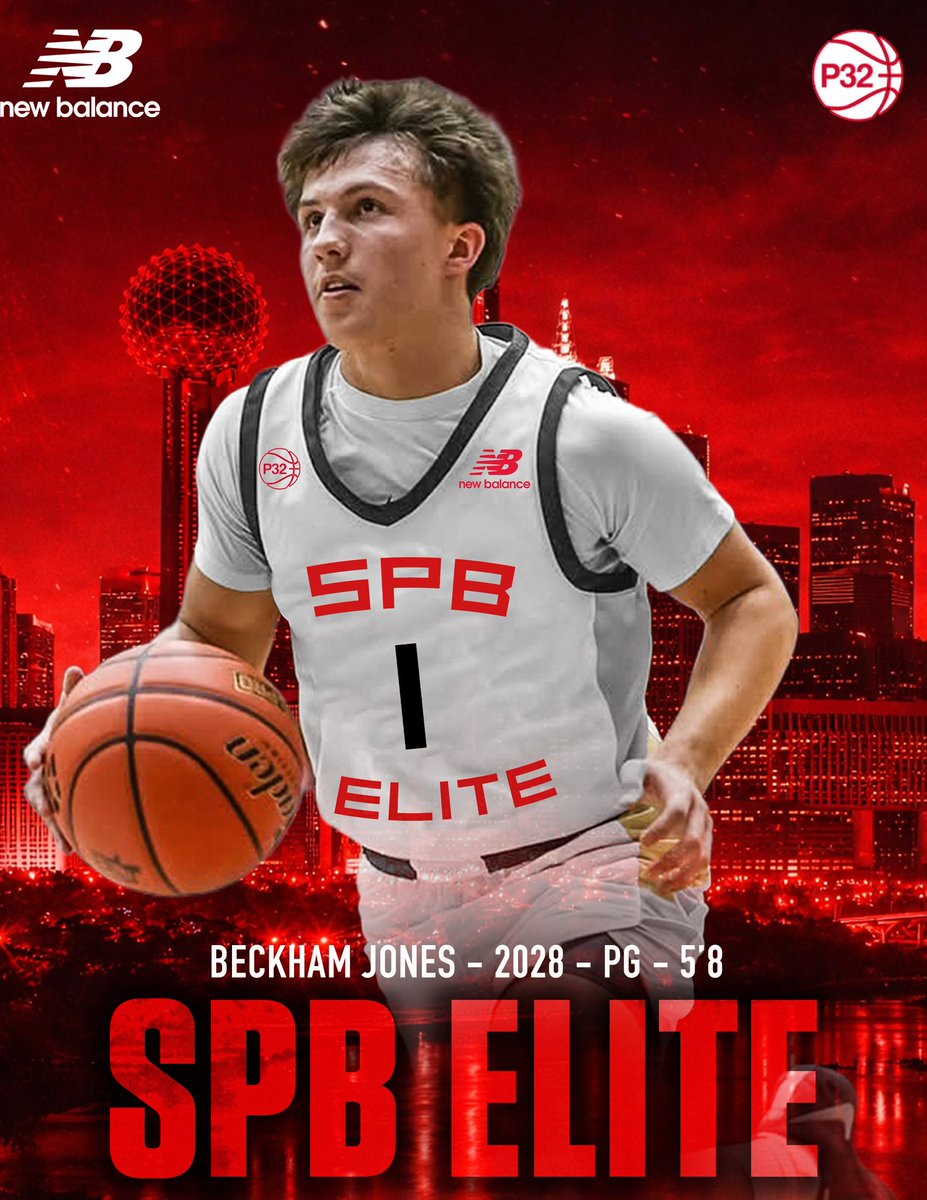 ChrisHarrisBB's tweet photo. SPB Elite welcomes back Royse City HS Beckham Jones @BeckhamJones7 

- True PG 💯
- Tablesetter  
- Shot creator 
- IQ
- Speed 

Another crafty and shifty PG that impacts winning whose poised to have a great Spring/Summer. 

#SPBElite #StayBalanced #NewBalance https://t.co/bpbDXFVVnn
