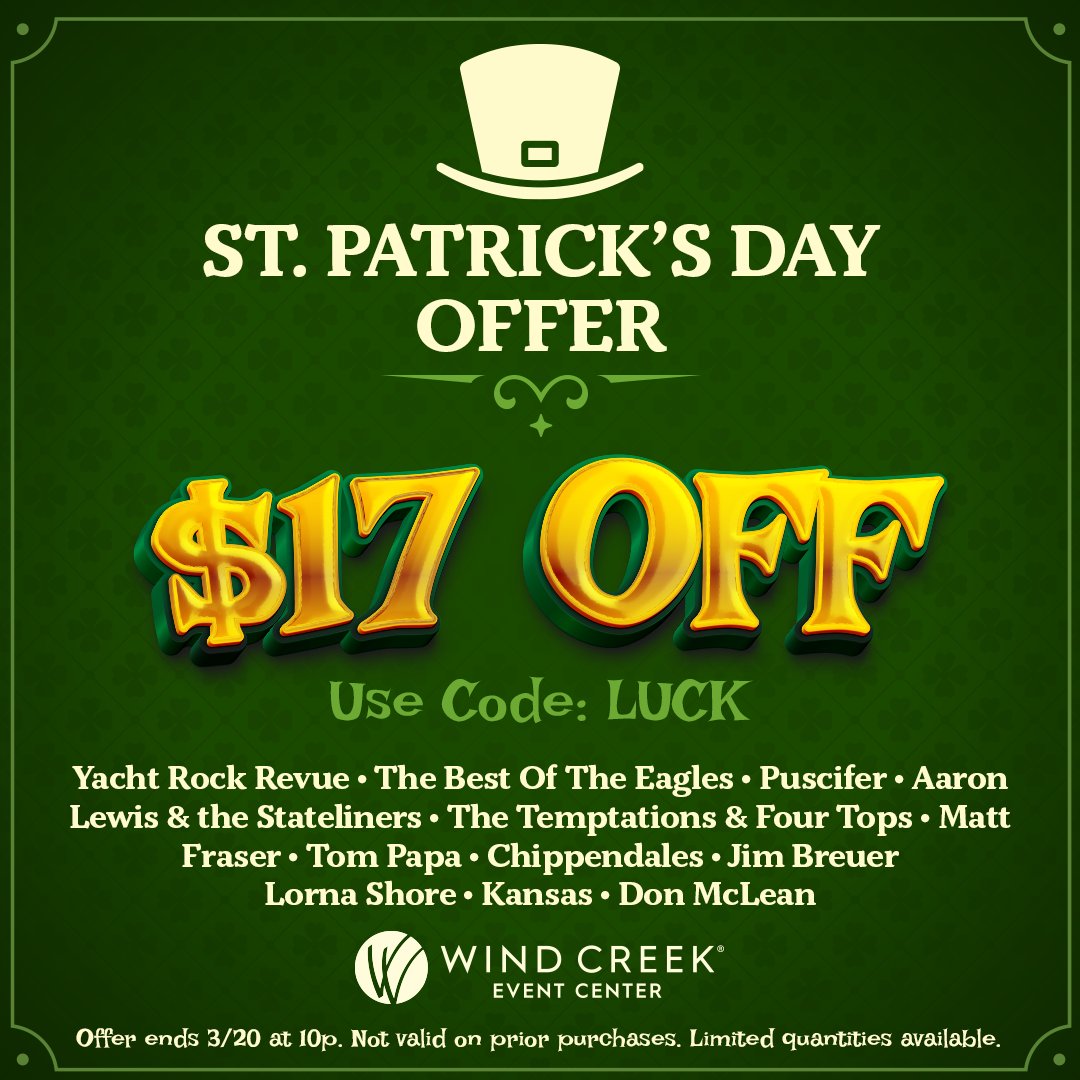 Wind Creek Event Center tweet media