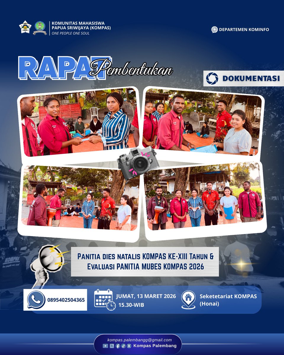 Komunitas Mahasiswa Papua Sriwijaya (KOMPAS) tweet media