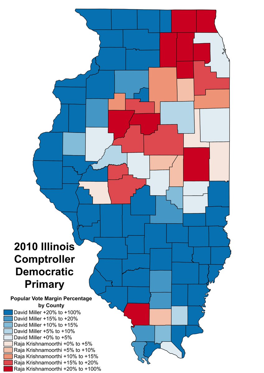 In 2010 Raja Krishnamoorthi lost the Democratic primary for Illinois Comptroller