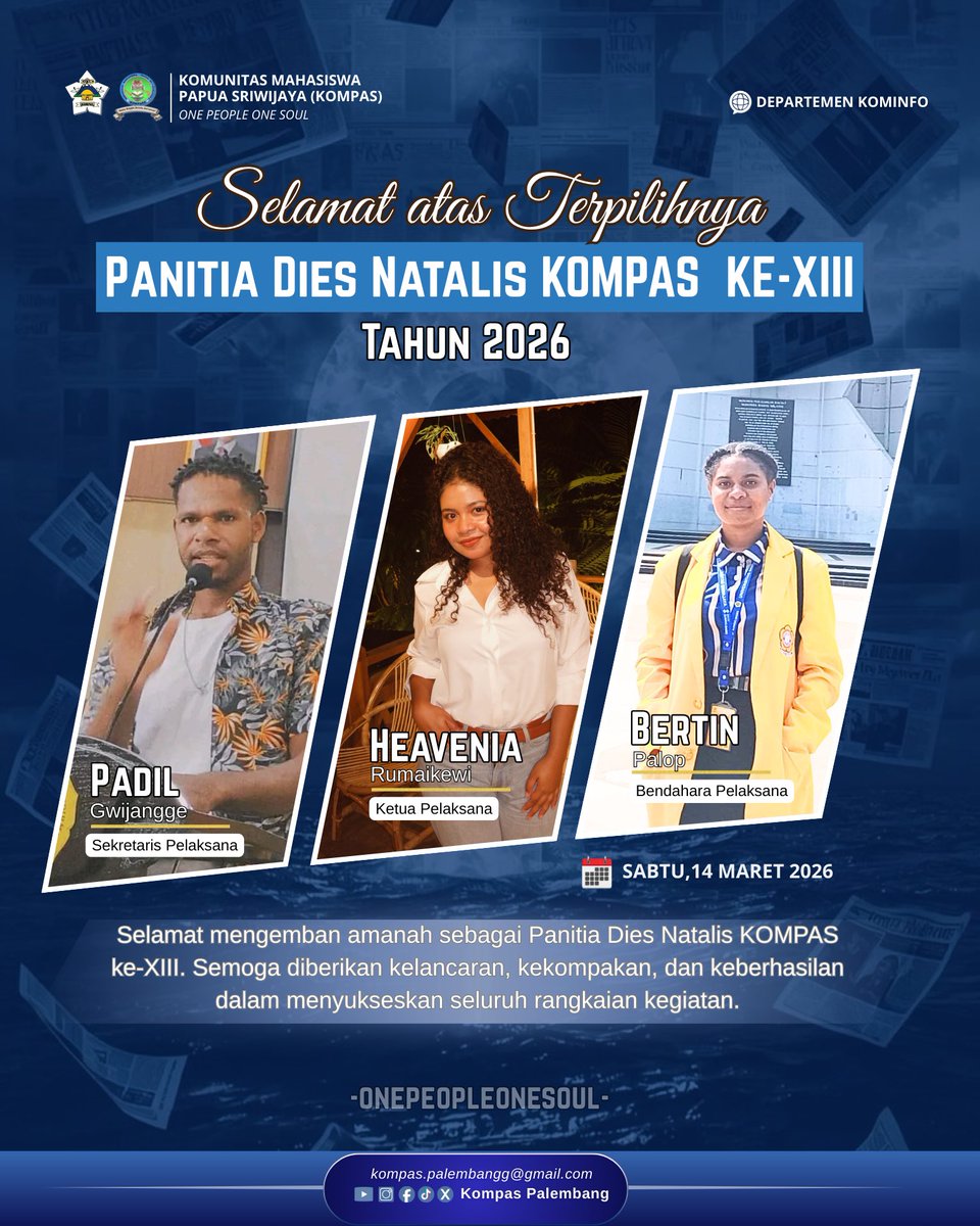 Komunitas Mahasiswa Papua Sriwijaya (KOMPAS) tweet media