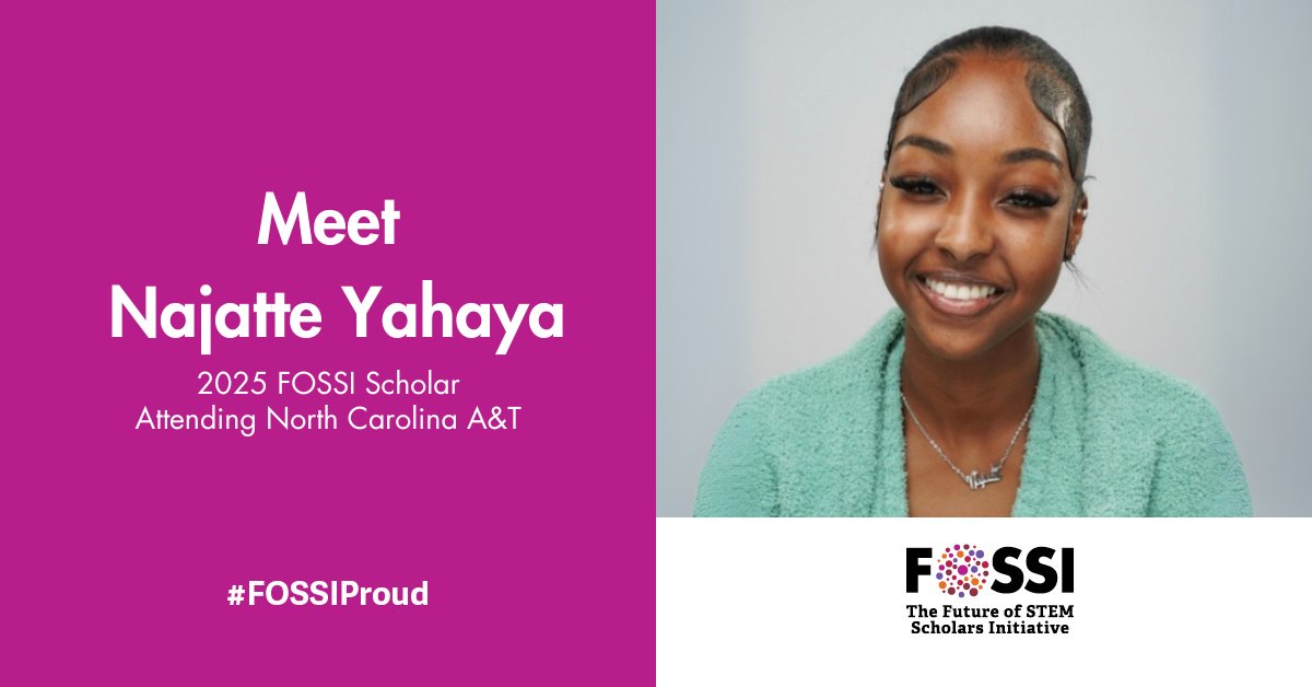 Future of STEM Scholars Initiative tweet media