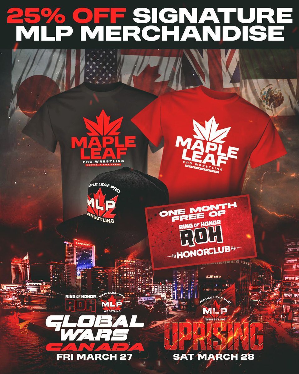 MAPLE LEAF PRO Wrestling tweet media