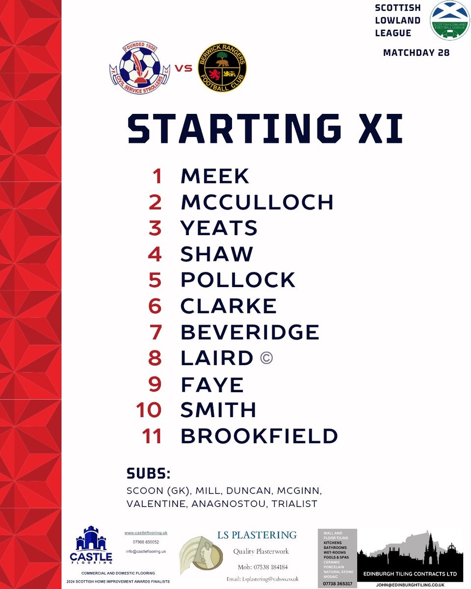 Civil Service Strollers FC tweet media