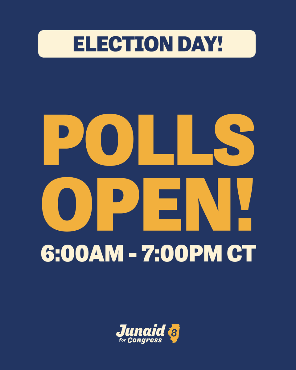 Junaid For Congress (IL-08) tweet media