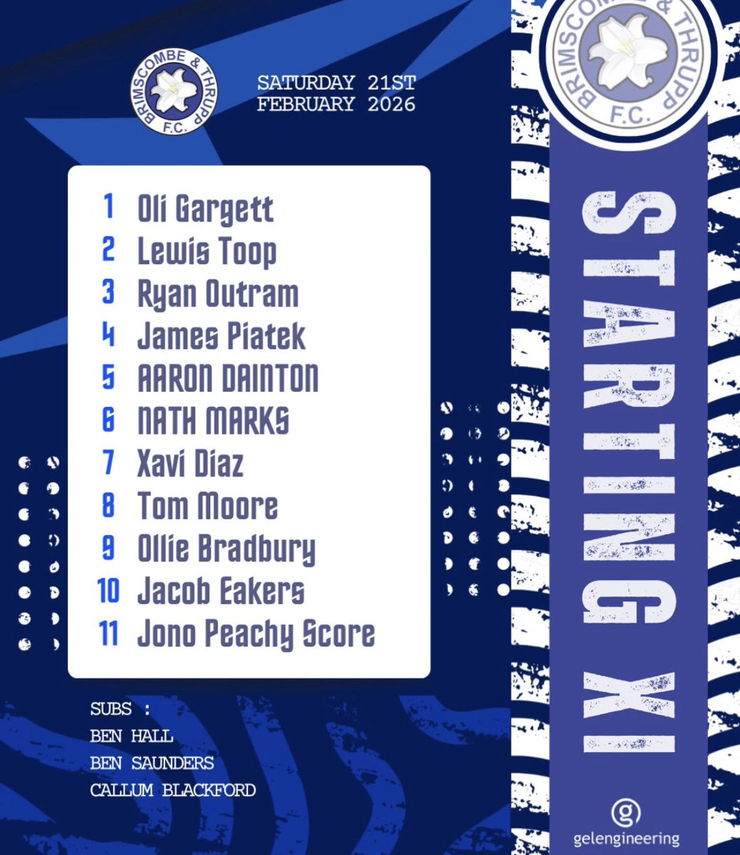 Brimscombe & Thrupp FC tweet media
