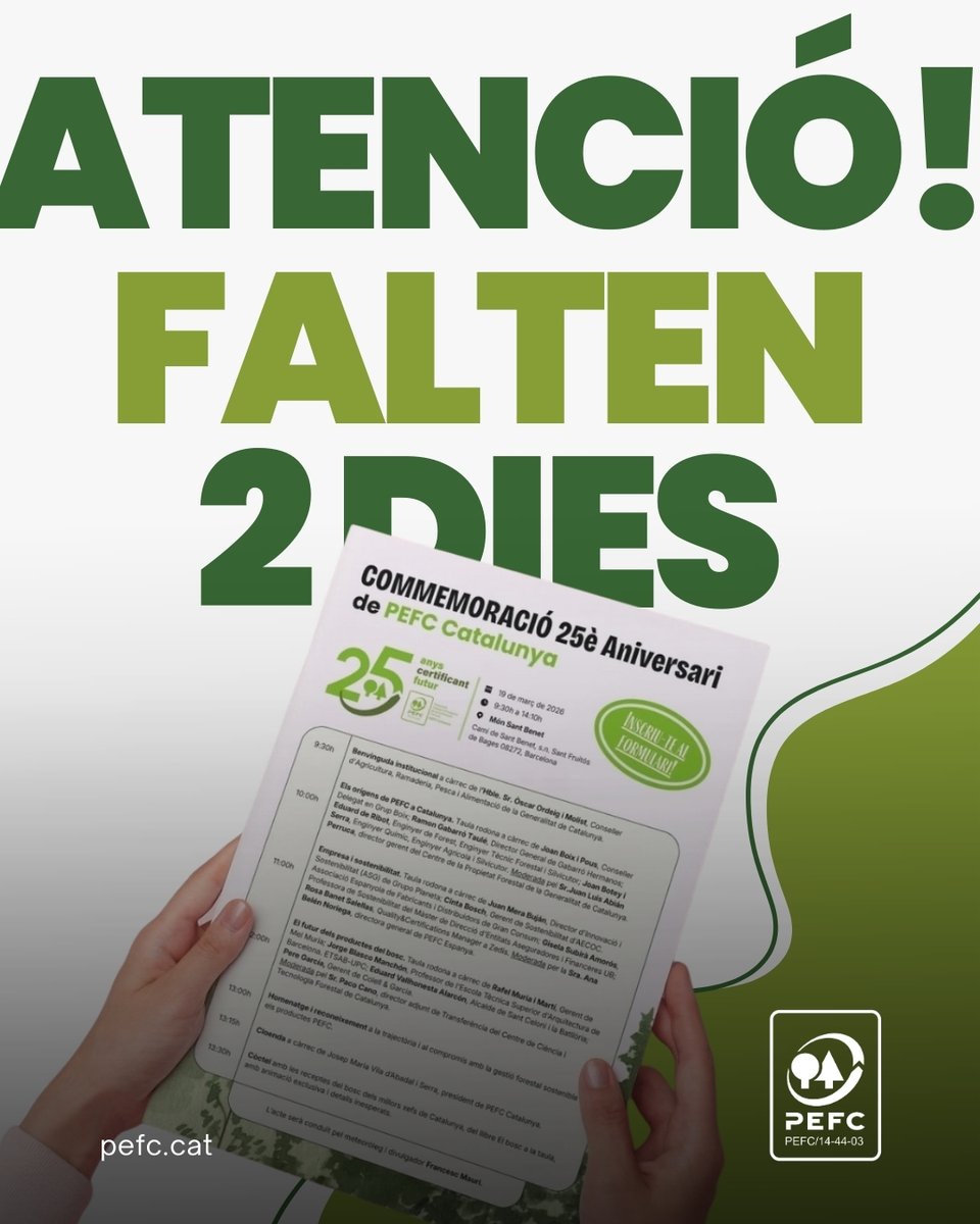 PEFC Catalunya tweet media
