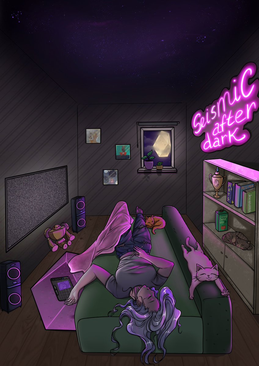 🌙
The ceiling turned into a lifeless sky The TV hums with white noise Deep sleep after the hard grind With Mr. Kitty – “After Dark” playing

<a href="/SeismicSys/">Seismic</a> night vibes 🌙

<a href="/belkajuja/">ggraayy</a> 🤗