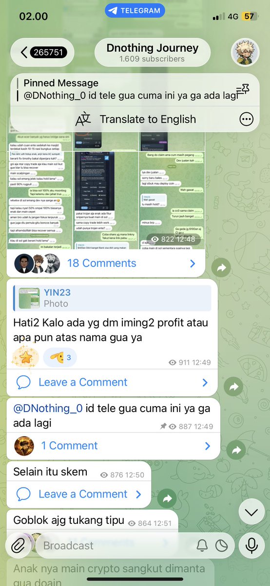 DoNothing tweet media